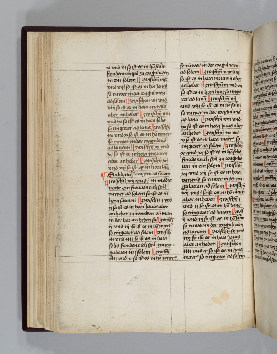 Buch der heiligen Dreifaltigkeit. Textseite