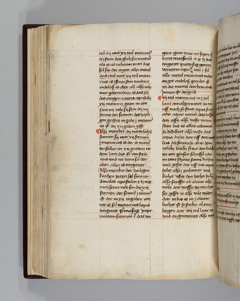 Buch der heiligen Dreifaltigkeit. Textseite