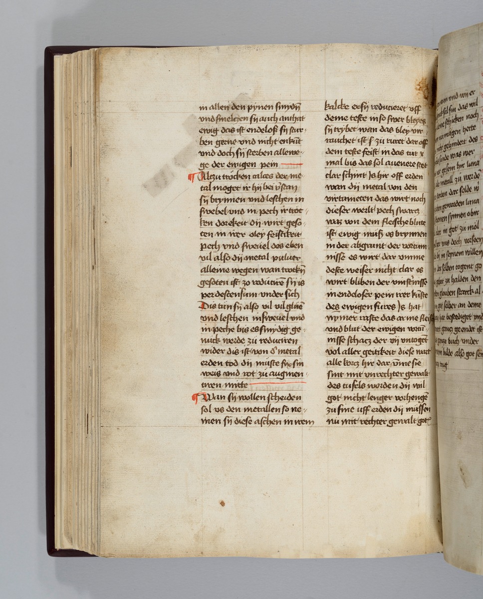Buch der heiligen Dreifaltigkeit. Textseite