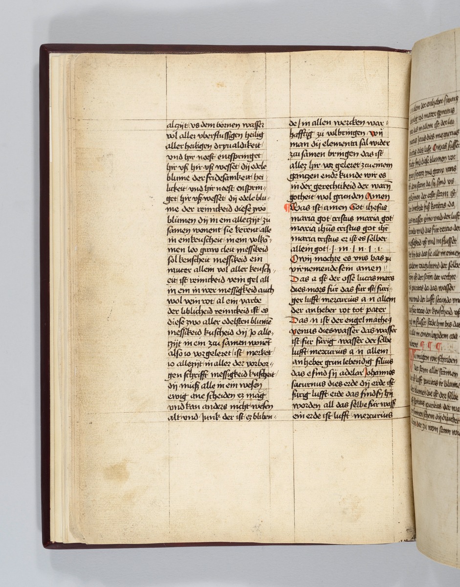 Buch der heiligen Dreifaltigkeit. Textseite