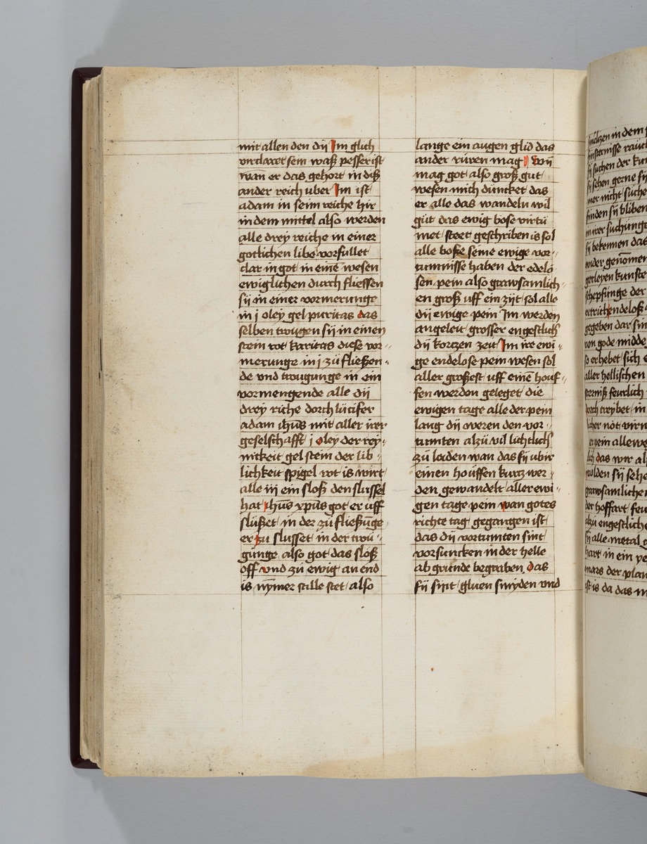 Buch der heiligen Dreifaltigkeit. Textseite