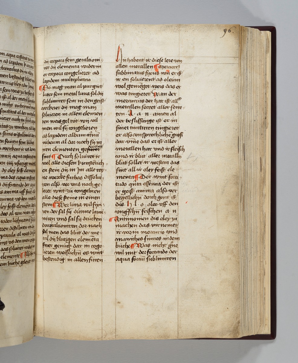 Buch der heiligen Dreifaltigkeit. Textseite
