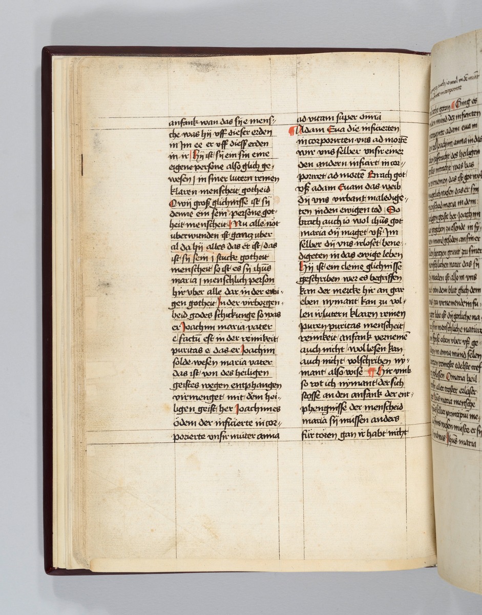 Buch der heiligen Dreifaltigkeit. Textseite