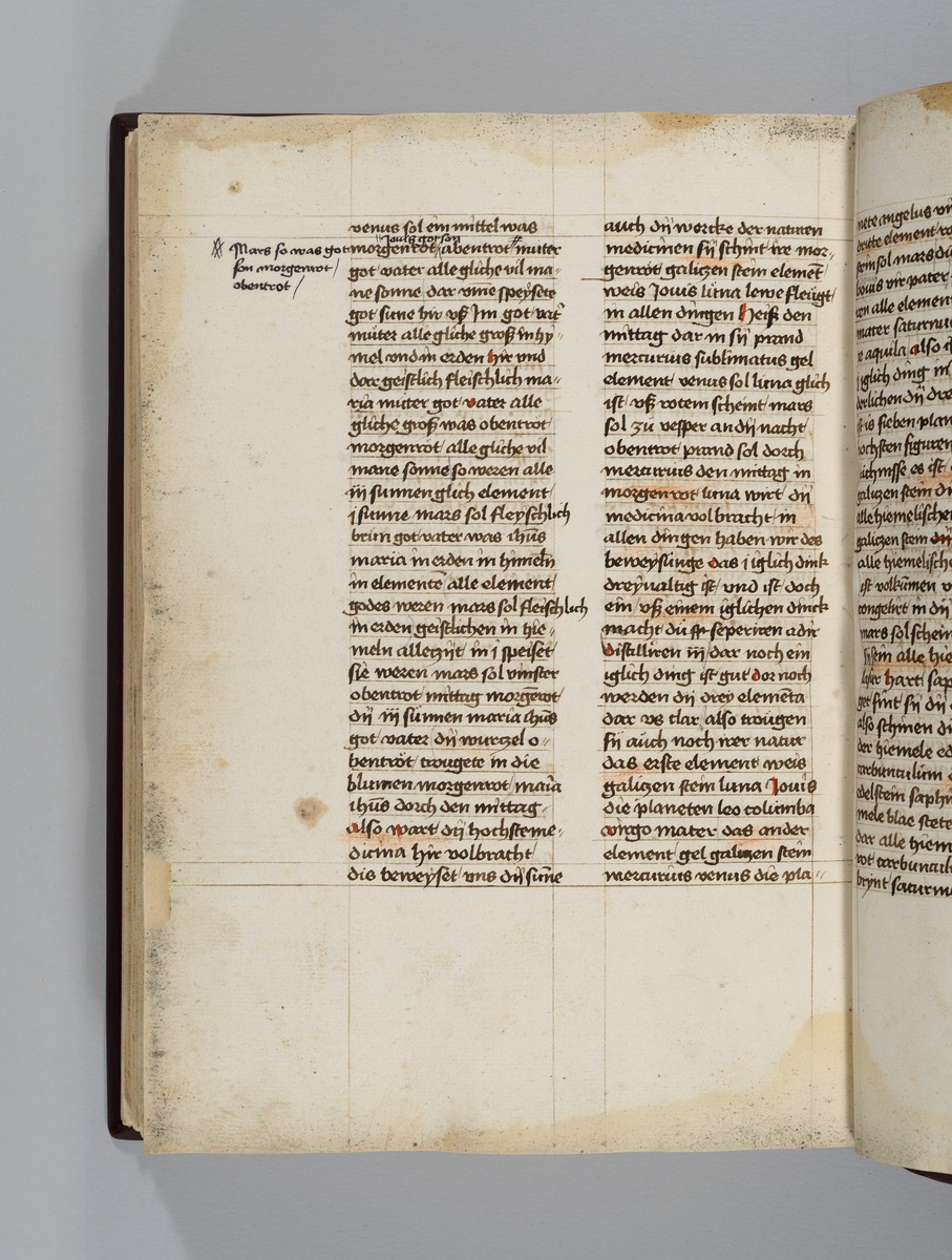 Buch der heiligen Dreifaltigkeit. Textseite