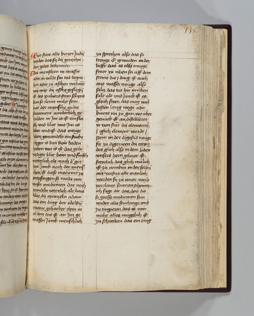Buch der heiligen Dreifaltigkeit. Textseite