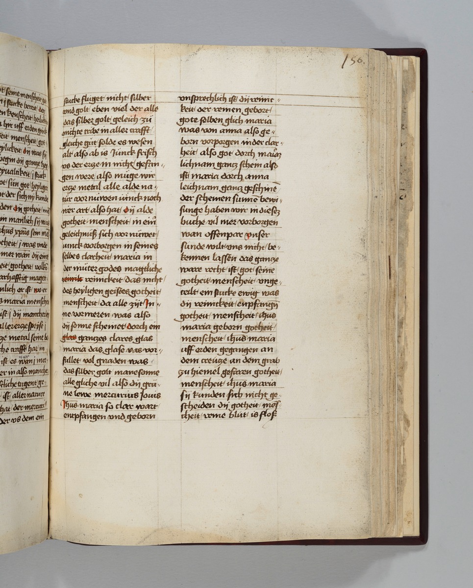 Buch der heiligen Dreifaltigkeit. Textseite
