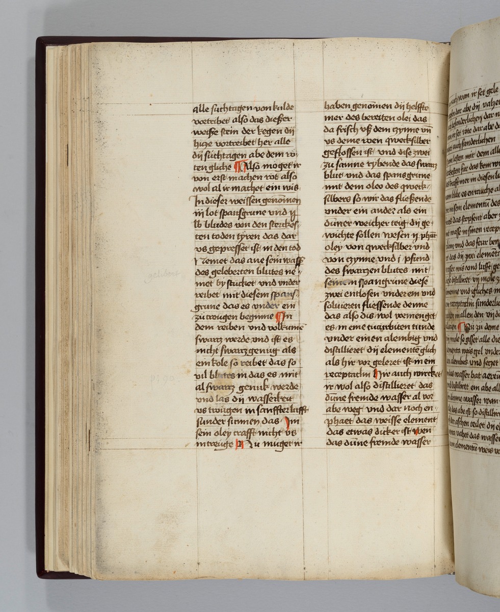 Buch der heiligen Dreifaltigkeit. Textseite