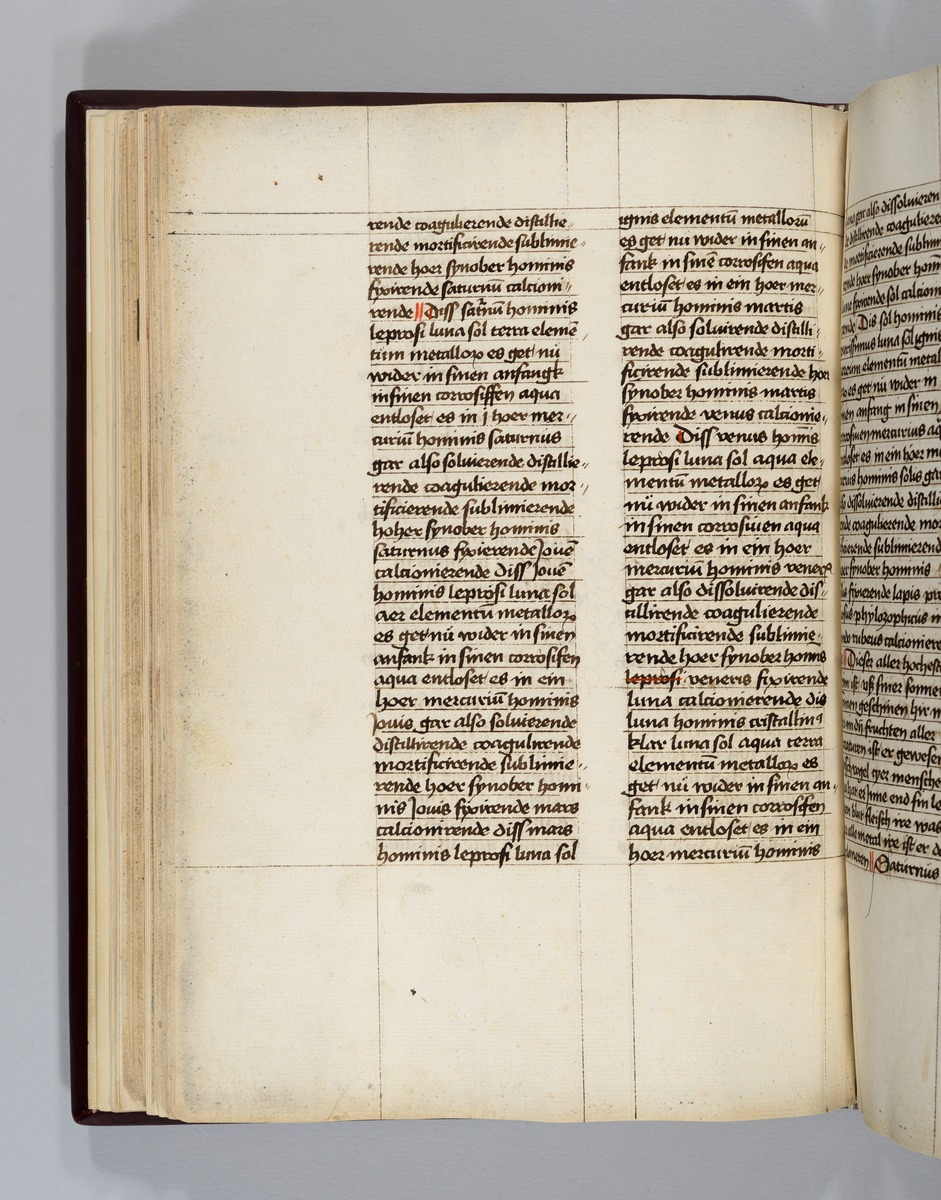 Buch der heiligen Dreifaltigkeit. Textseite