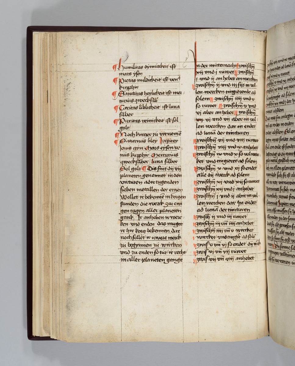 Buch der heiligen Dreifaltigkeit. Textseite