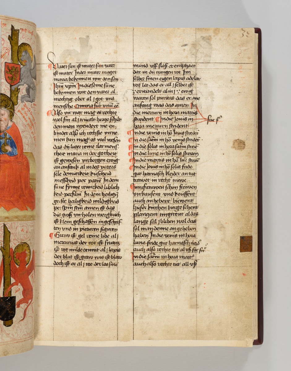 Buch der heiligen Dreifaltigkeit. Textseite