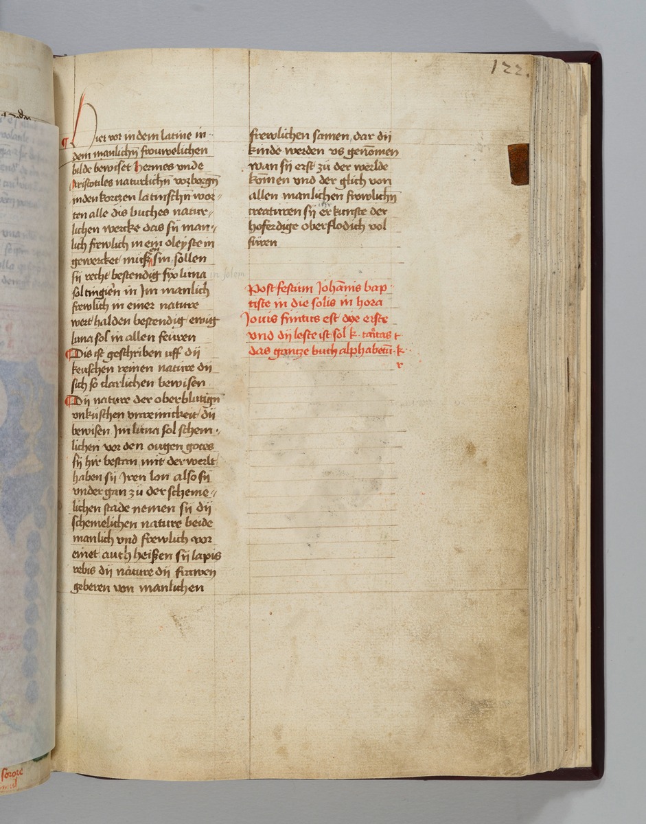 Buch der heiligen Dreifaltigkeit. Textseite