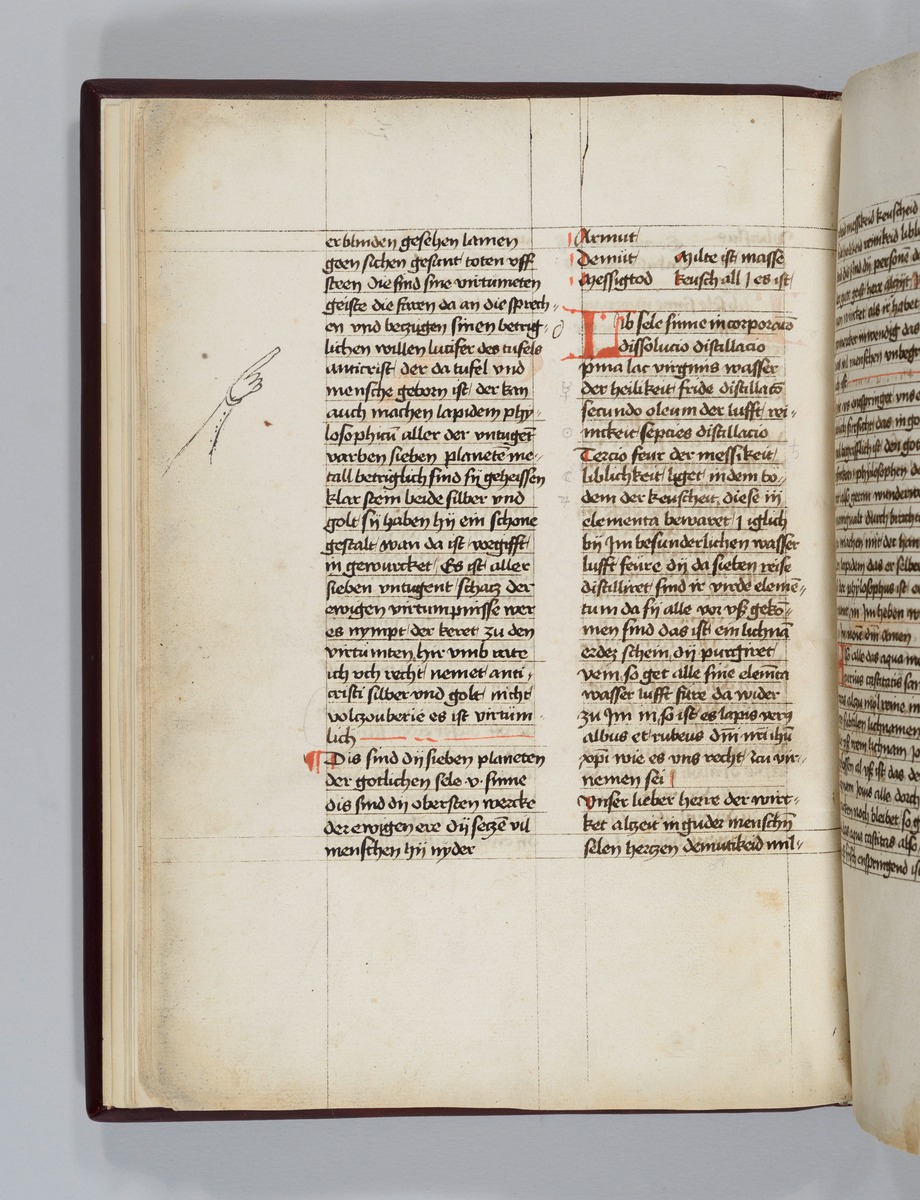 Buch der heiligen Dreifaltigkeit. Textseite