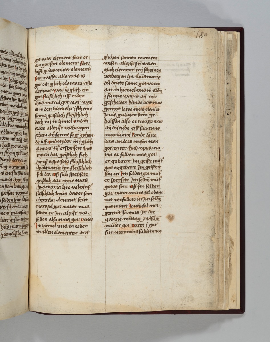 Buch der heiligen Dreifaltigkeit. Textseite