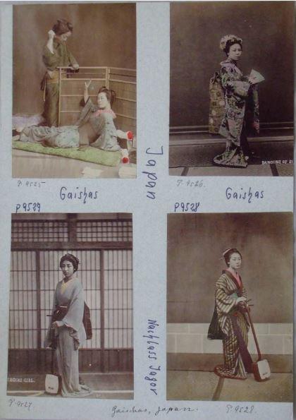 Geishas: Gesang; Tanz; Schauspiel