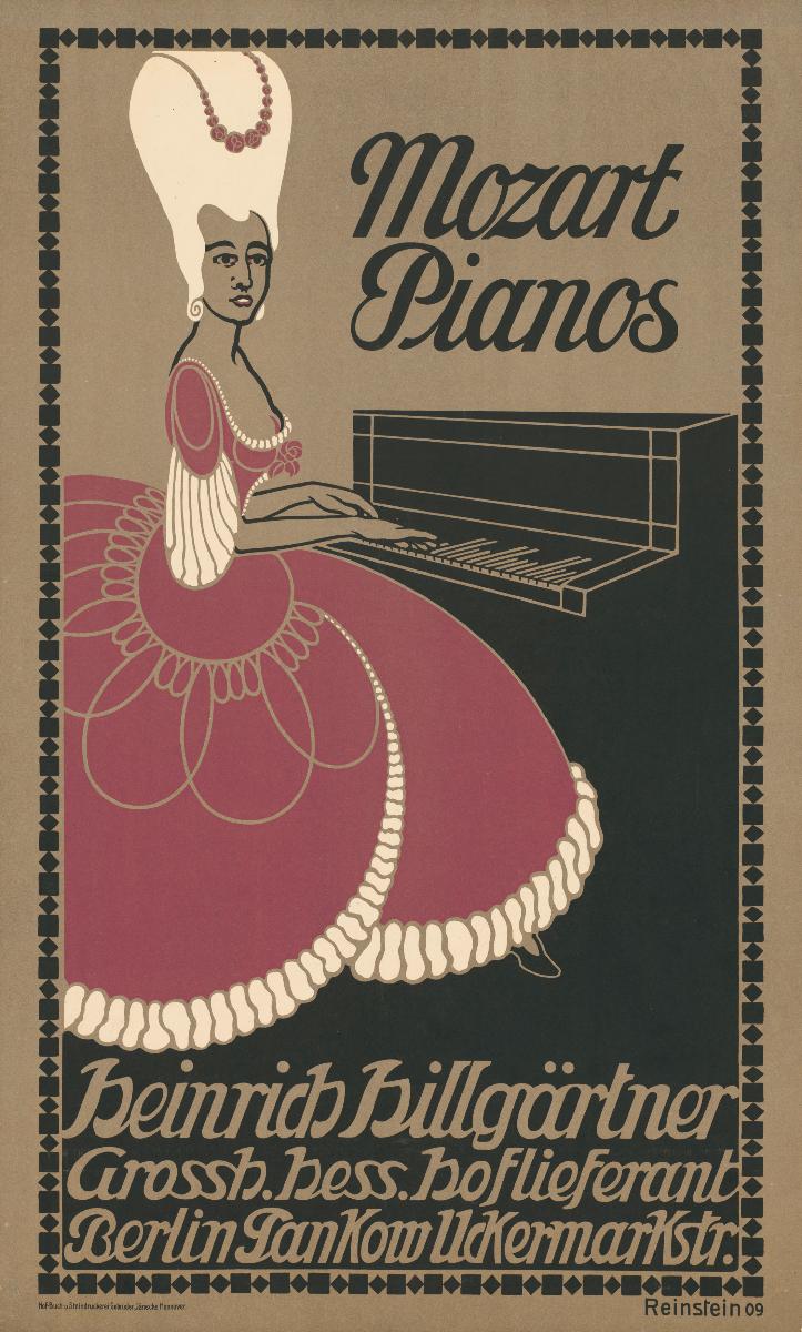 Mozart Pianos. Heinrich Hillgärtner