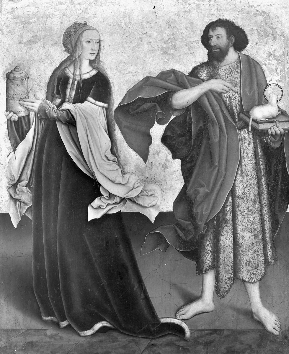 Maria Magdalena und Johannes der Täufer