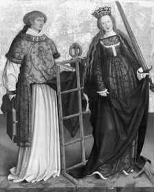 Die Heiligen Laurentius und Katharina