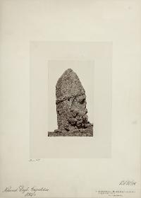 Nemruddagh. - Herakleskopf von der Ostterrasse im Profil