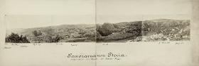 Panorama von Pteria, aufgenommen vom Ostrande des Taalik-Kaya.