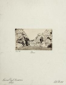 Pteria. Yasaili-Kaya. General-Ansicht von Südwesten gesehen