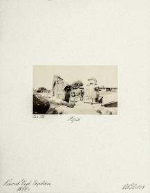 Hüyük. Tempel-Thor, Total-Ansicht