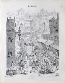 Der Jahrmarkt.