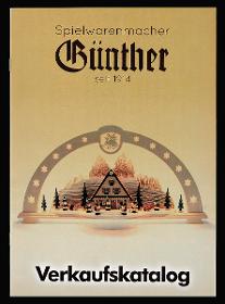 Verkaufskatalog. Spielwarenmacher Günther seit 1914.