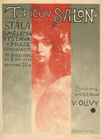 Topičův Salon. Vystava V. OLIVY