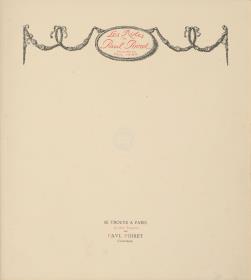 Les Robes de Paul Poiret: Titelblatt