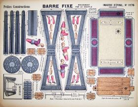 Petites Constructions. Barre fixe - mouvement par le souffle.