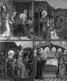 Vier Szenen aus dem Leben Christi / Bekehrung und Enthauptung Pauli
