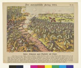 Unsere Feldgrauen gegen Engländer und Belgier – Der europäische Krieg 1914. Nr. 21