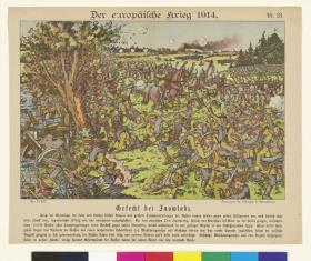 Gefecht bei Inowlodz – Der europäische Krieg 1914. Nr. 23