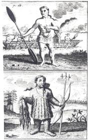 zwei ethnografische Abbildungen