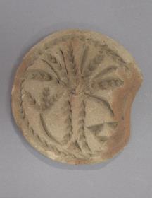 Stempel mit Dattelpalme