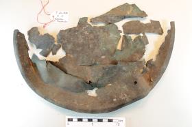 Bronzeschalenfragment
