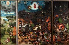 Flügelaltar mit dem Jüngsten Gericht