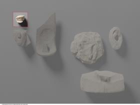 Fragment einer Statuette (?)
