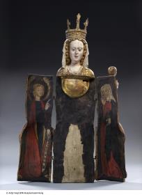 Maria mit dem Kinde "vierge ouvrante"