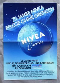 Nivea-Creme: "75 Jahre Nivea Pflege ohne Grenzen"