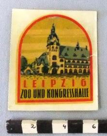 Leipzig. Zoo und Kongresshalle.