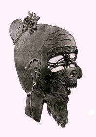Daoistischer "Heiliger Greis"  皮影戲頭: 仙翁