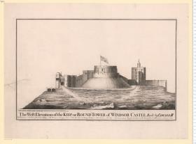 The Plan (& Elevations) of Windsor Castle. [London] 1743.