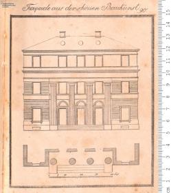 Magazin der modernsten und geschmackvollsten architektonischen Verzierungen ... Quedlinburg und Leipzig. Verlag von Gottfr. Basse ... [1829].