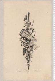 3 Blatt Trophäen. La: Fosse del. I: G: Hertel exc: Verl.-Nr. 359, Nr. 2-4.