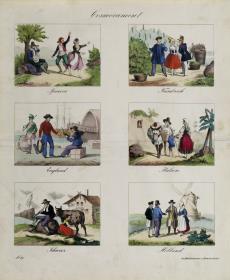 Cosmoramen I. Spanien / Frankreich / England / Italien / Schweiz / Holland