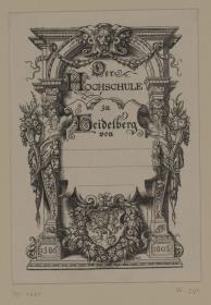 Der Hochschule zu Heidelberg von