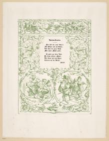 Illustration zu Abraham a Sancta Clara, Nachtmusikanten