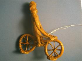 Figur eines Radfahrers