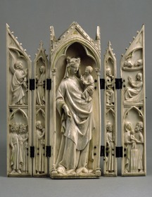 Muttergottes und Szenen aus dem Marienleben